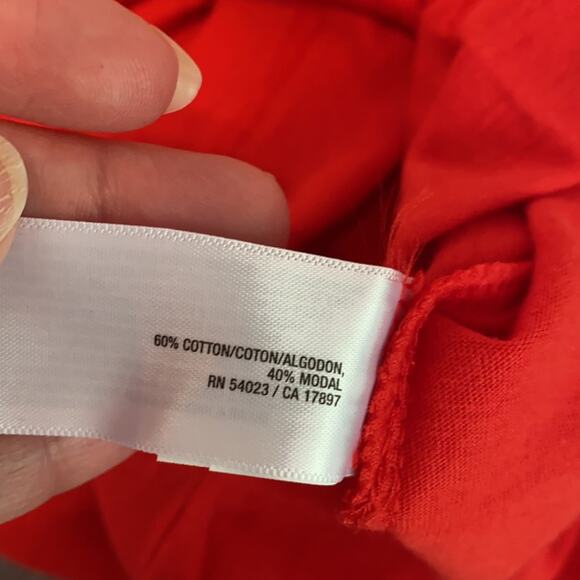 NWT Old Navy Red Beaded Neck Tank Top - Picture 10 of 10